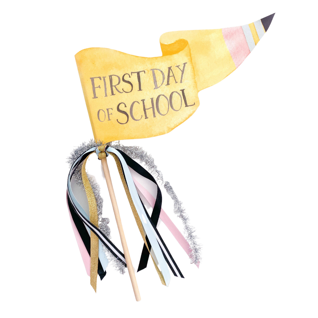 First Day of School Party Pennant