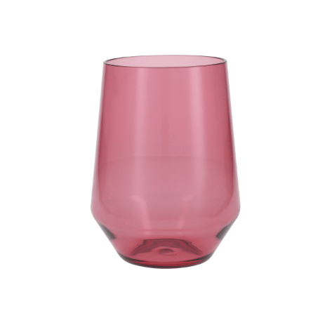 Fortessa Kitchen 2 Table Homegoods Rose Sole Stemless Drinkware