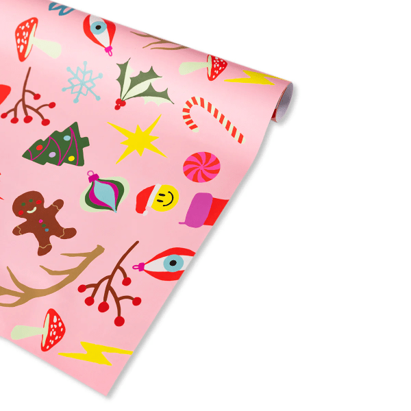 Furbish Christmas Twinklemas Wrapping Paper Sheets