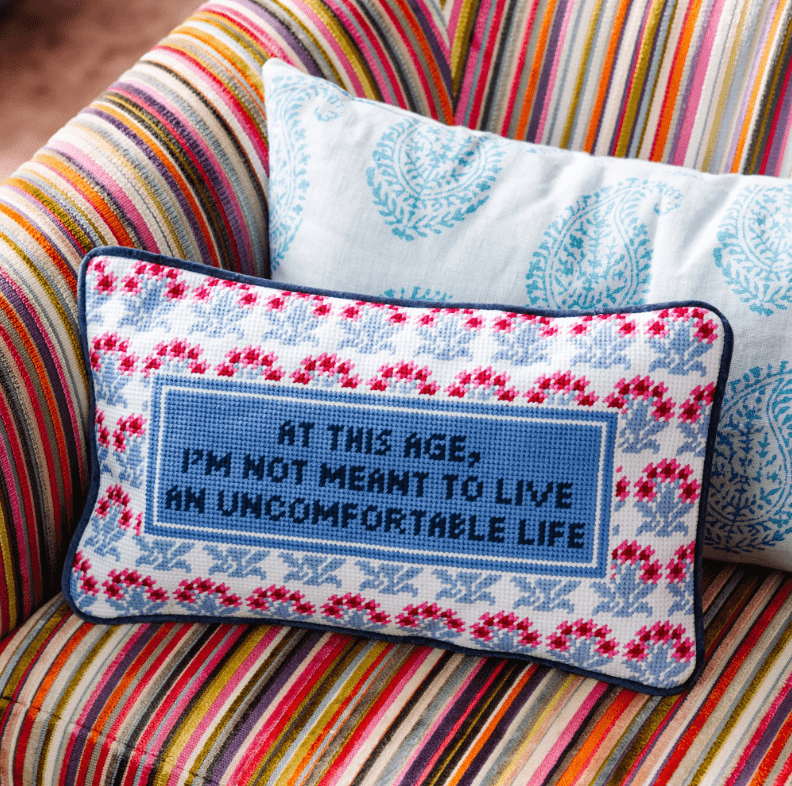 Furbish Home Uncomfortable Life Pillow