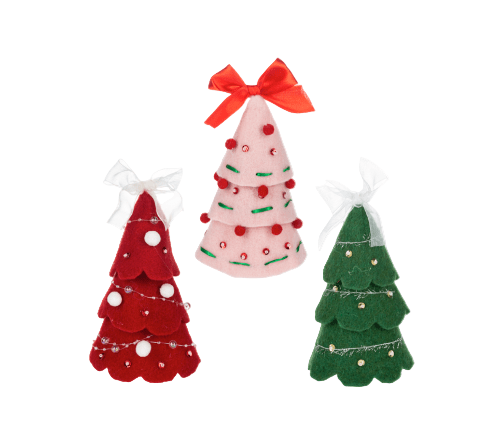 Ganz Christmas Tree Wine Bottle Toppers (Choose Color)