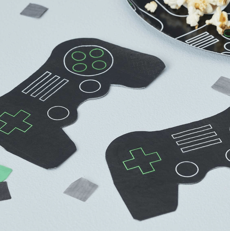 Ginger Ray Party Game Controller Napkins