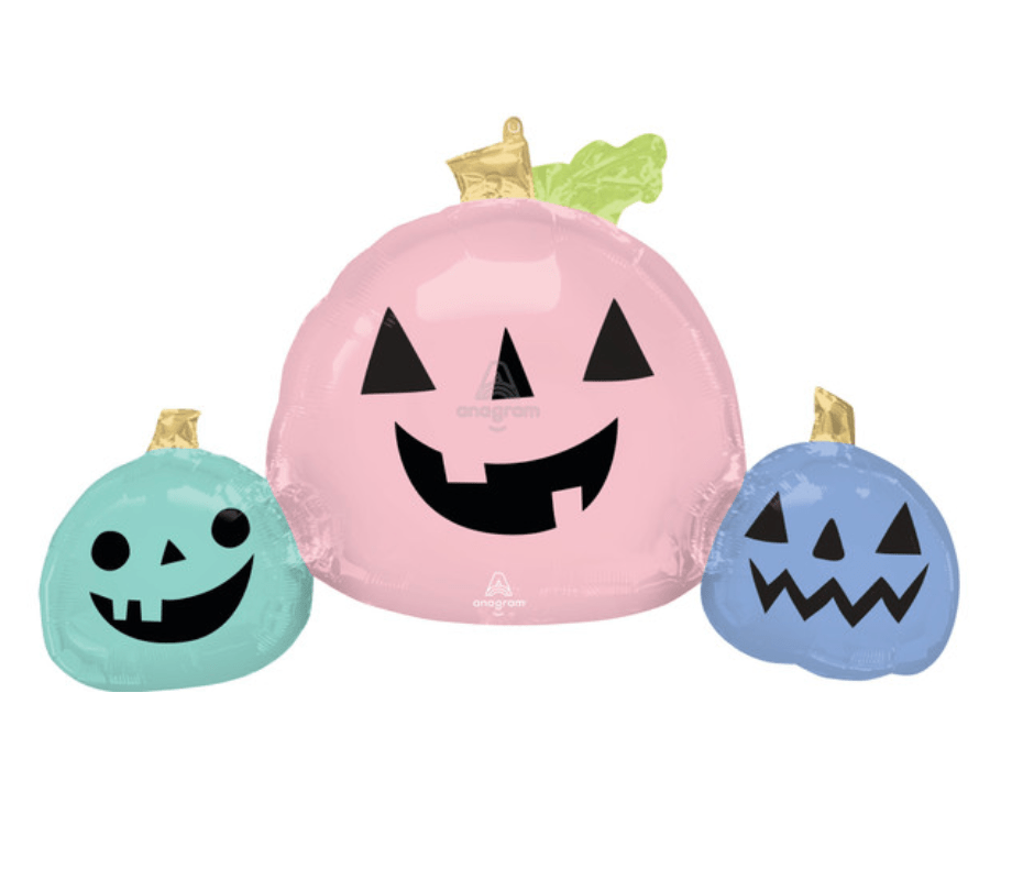 Havin' a Party Halloween Pastel Halloween Pumpkins Balloon