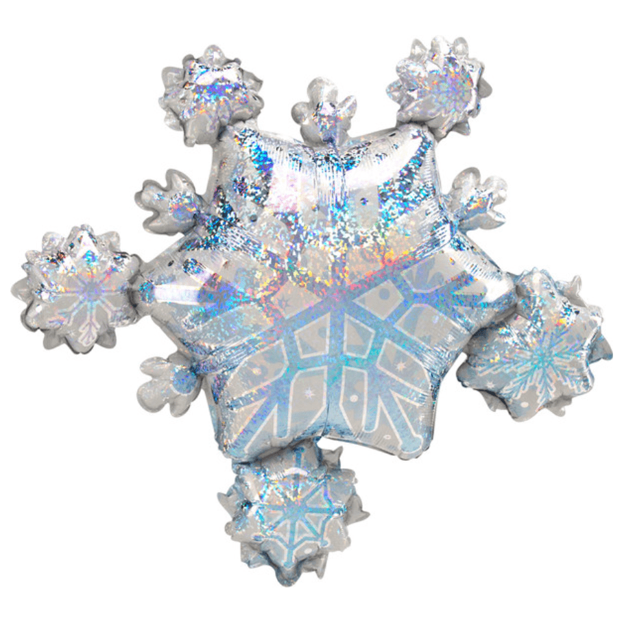 Havin' a Party Party Snowflake Cluster Balloon
