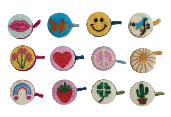 Hazel Mazel Glass Beaded Tape Measure