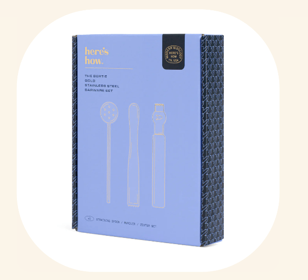 Here's How Party Bertie Barware Set