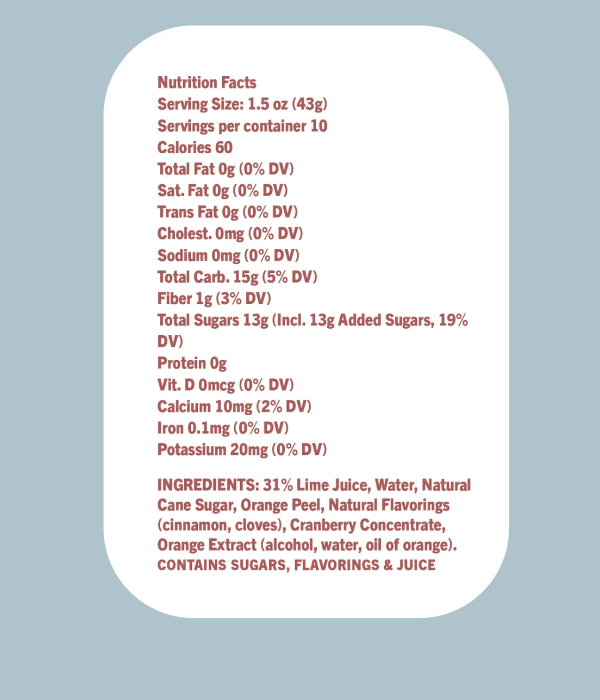 Here's How Party Cranberry Cosmo Mixer