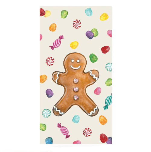 Hester & Cook Christmas Gingerbread Napkins (Choose Size)