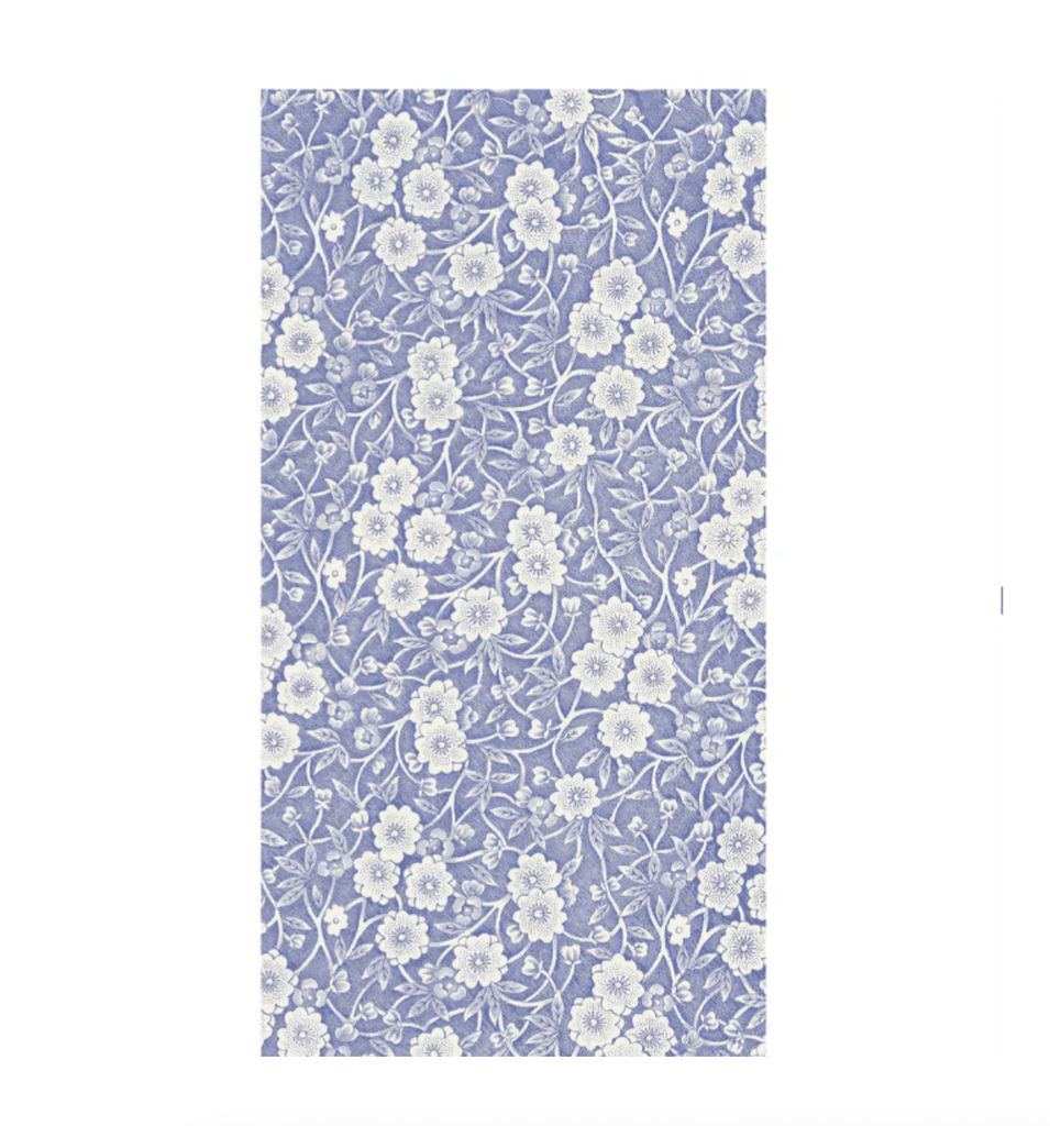 Hester & Cook Party Guest Blue Calico Napkins