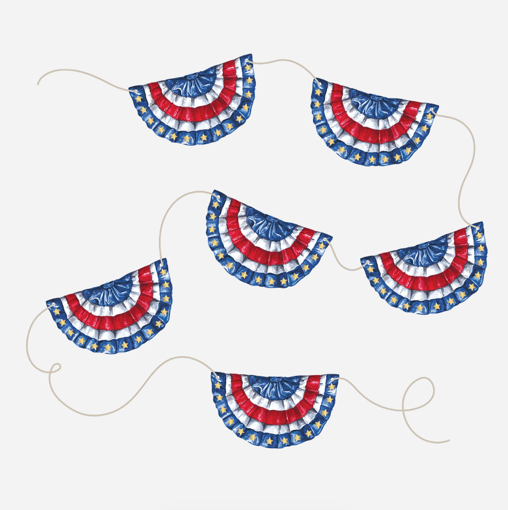 Hester & Cook July 4th Patriotic Bunting