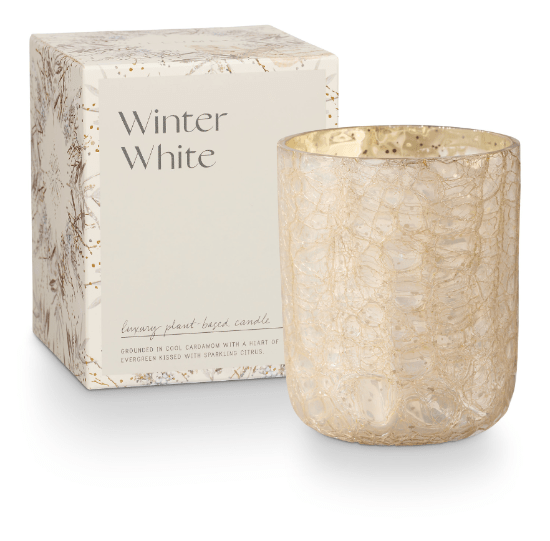 Illume Accessories Winter White Small Crackle Candle (Boxed)