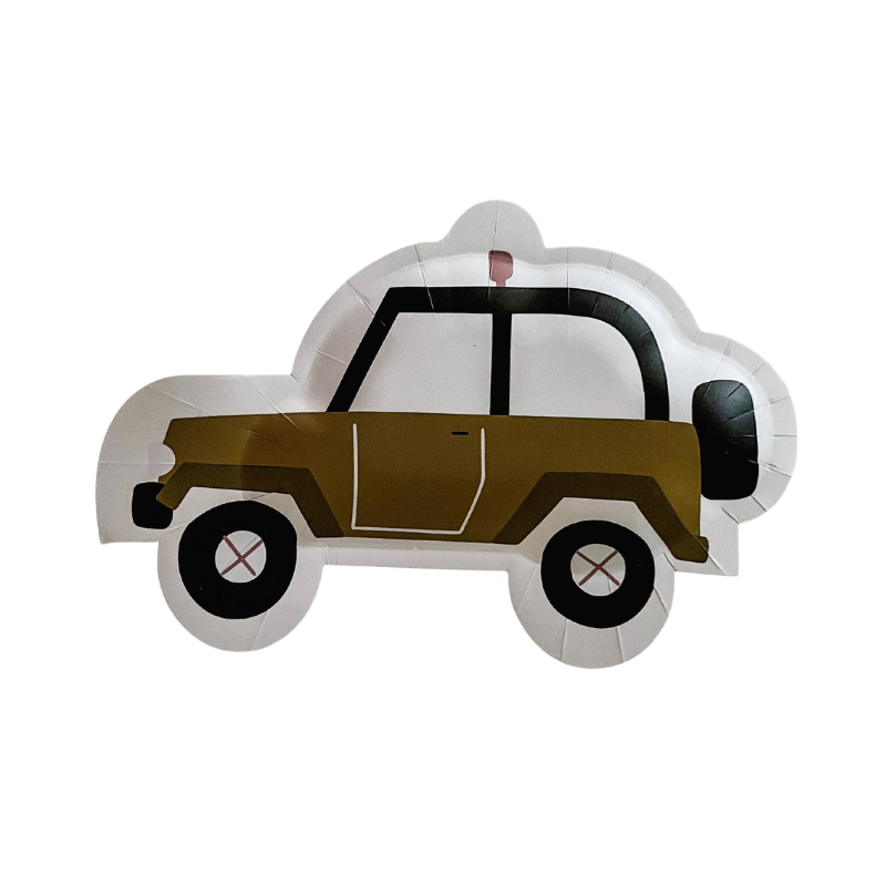 Safari Jeep Plate