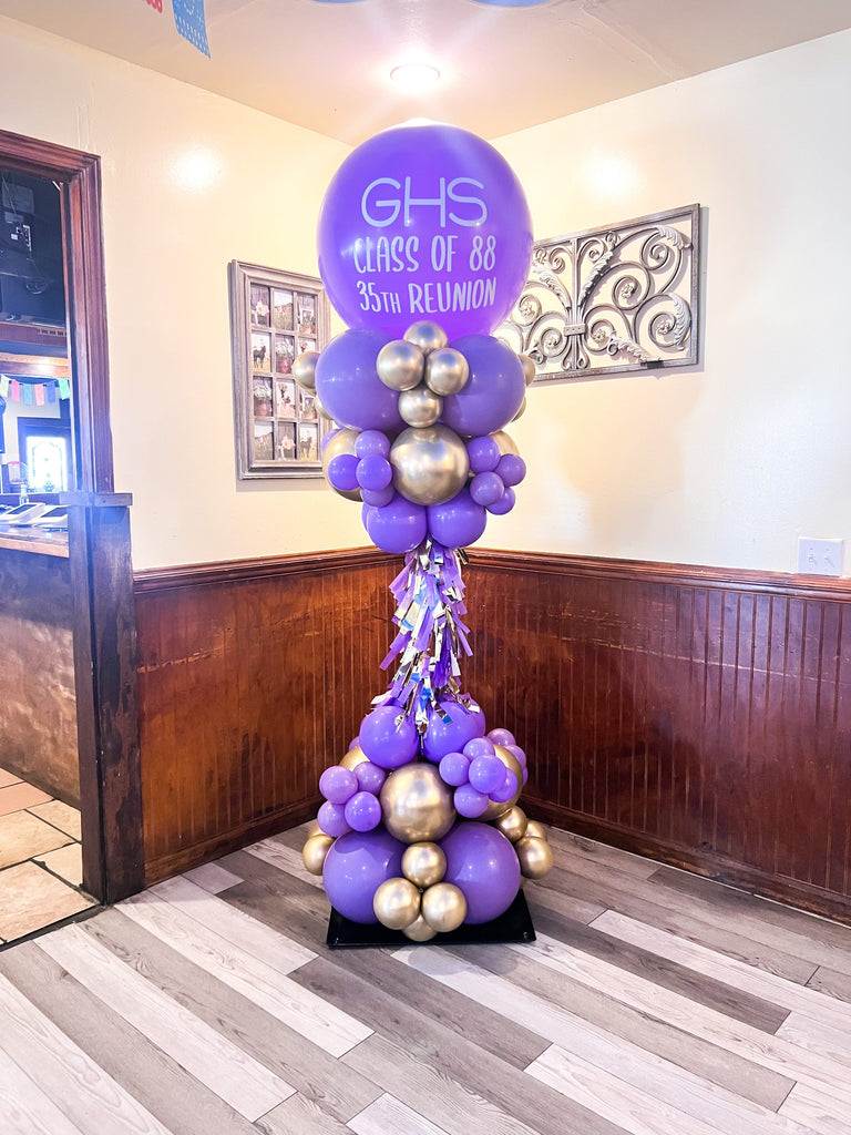 Jenn & Co. Balloons Crazy Balloon Tower (indoor or outdoor)