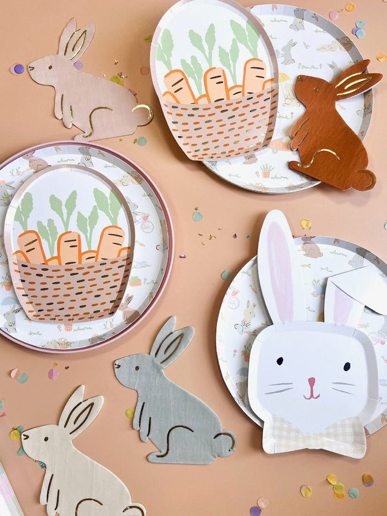 Jollity Easter Bunnies in the Garden Napkins