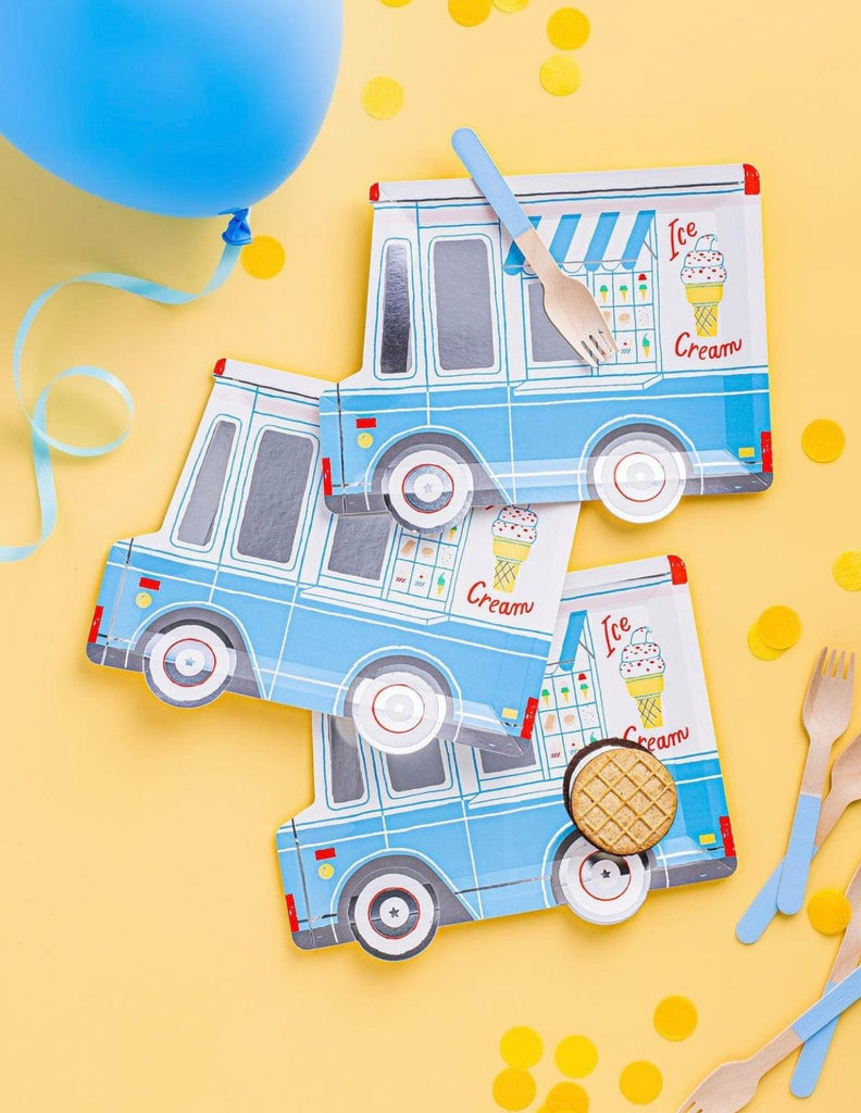 Jollity & Co. + Daydream Society Party Ice Cream Truck Plates