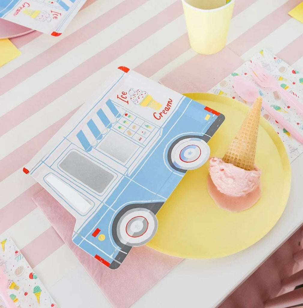 Jollity & Co. + Daydream Society Party Ice Cream Truck Plates