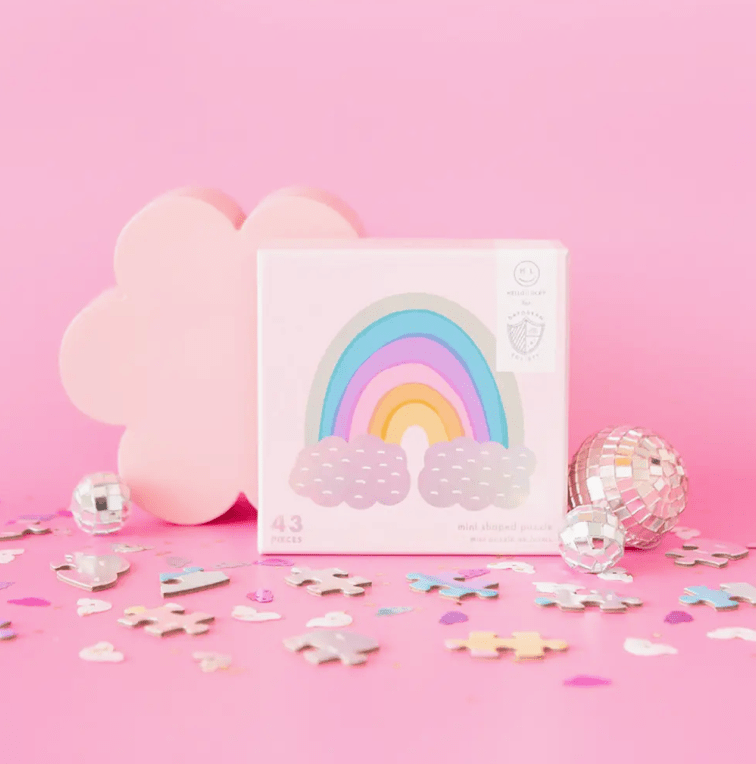 Jollity & Co. + Daydream Society Gifts Over the Rainbow Mini Puzzle