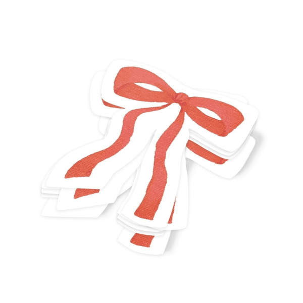 Josi James Red Bow Napkins