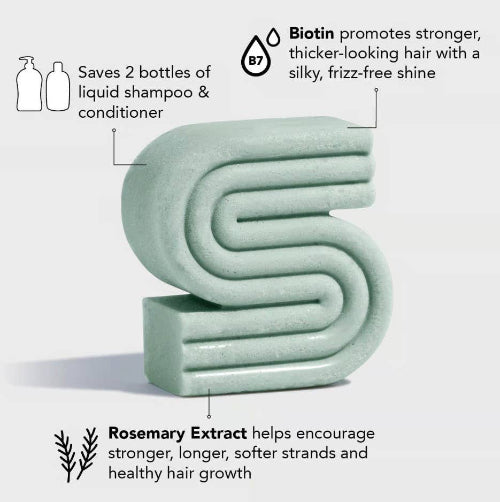 KITSCH Rosemary & Biotin Volumizing Solid Shampoo