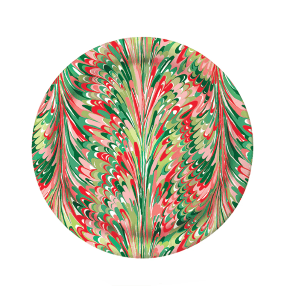 Lucy Grymes Designs Marble Heavy Duty Plates