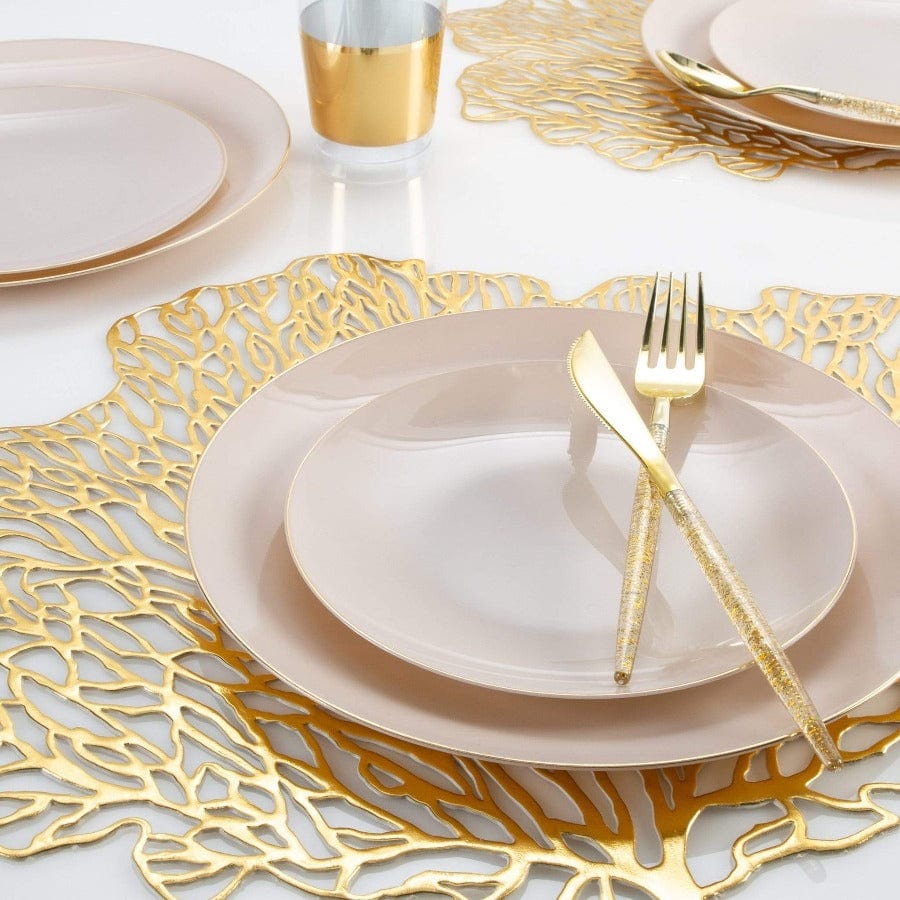 Luxe Party Party Linen Gold Small Plates