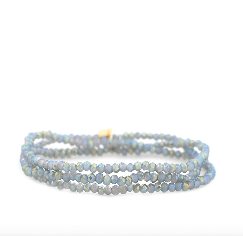 Marlyn Schiff Sky Mini Bead Stretch Bracelet (Choose Color)