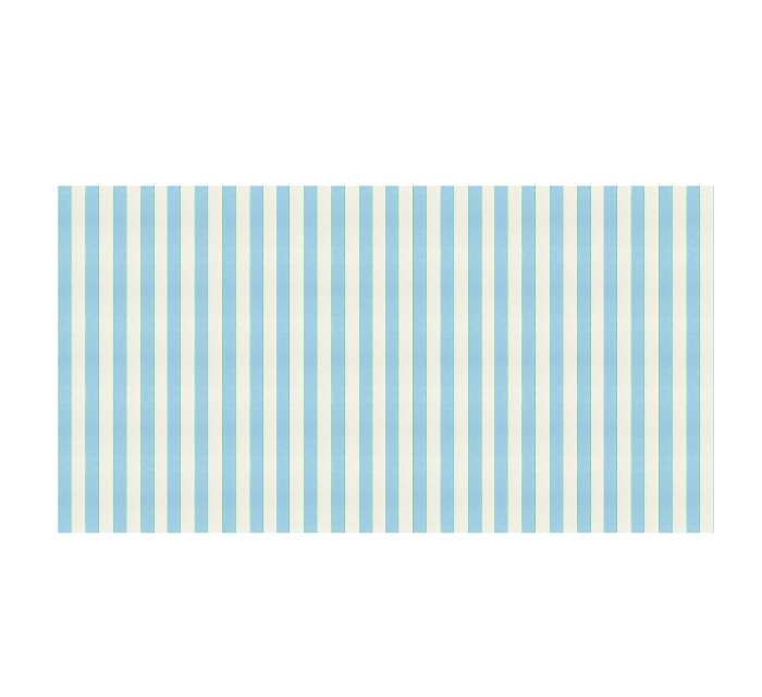 Meri Meri Party Pale Blue Stripe Tablecloth