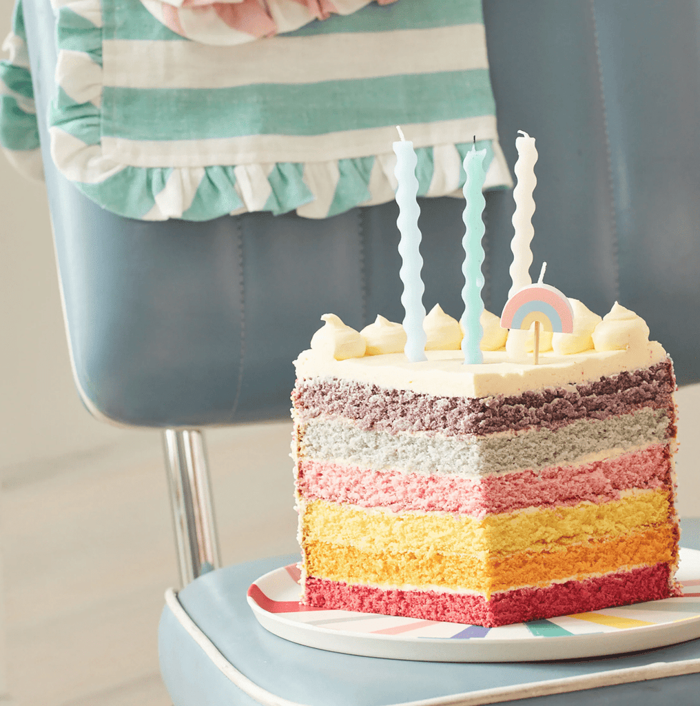 Meri Meri Party Pastel Wavy Birthday Candles