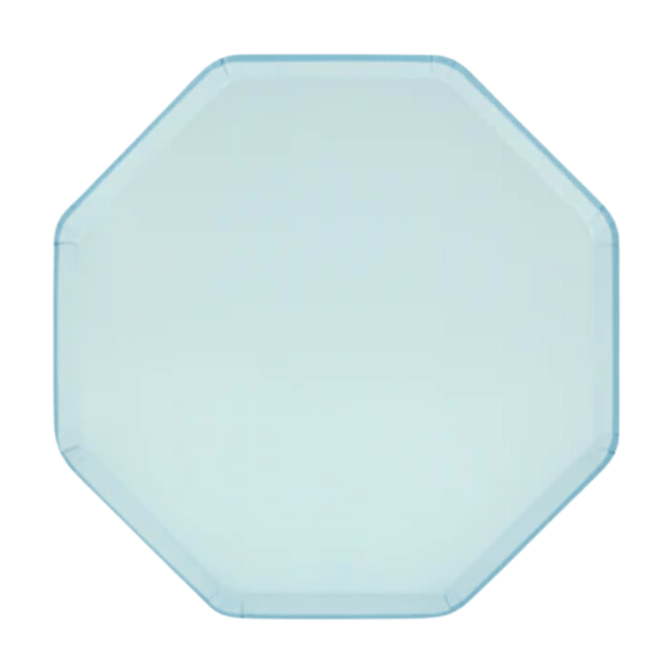 Meri Meri Party Summer Sky Blue Dinner Plate