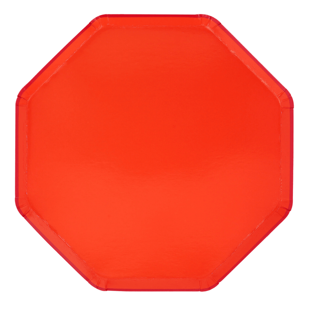 Meri Meri Party Tomato Red Dinner Plate