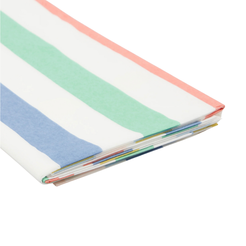 Multi Stripe Tablecloth