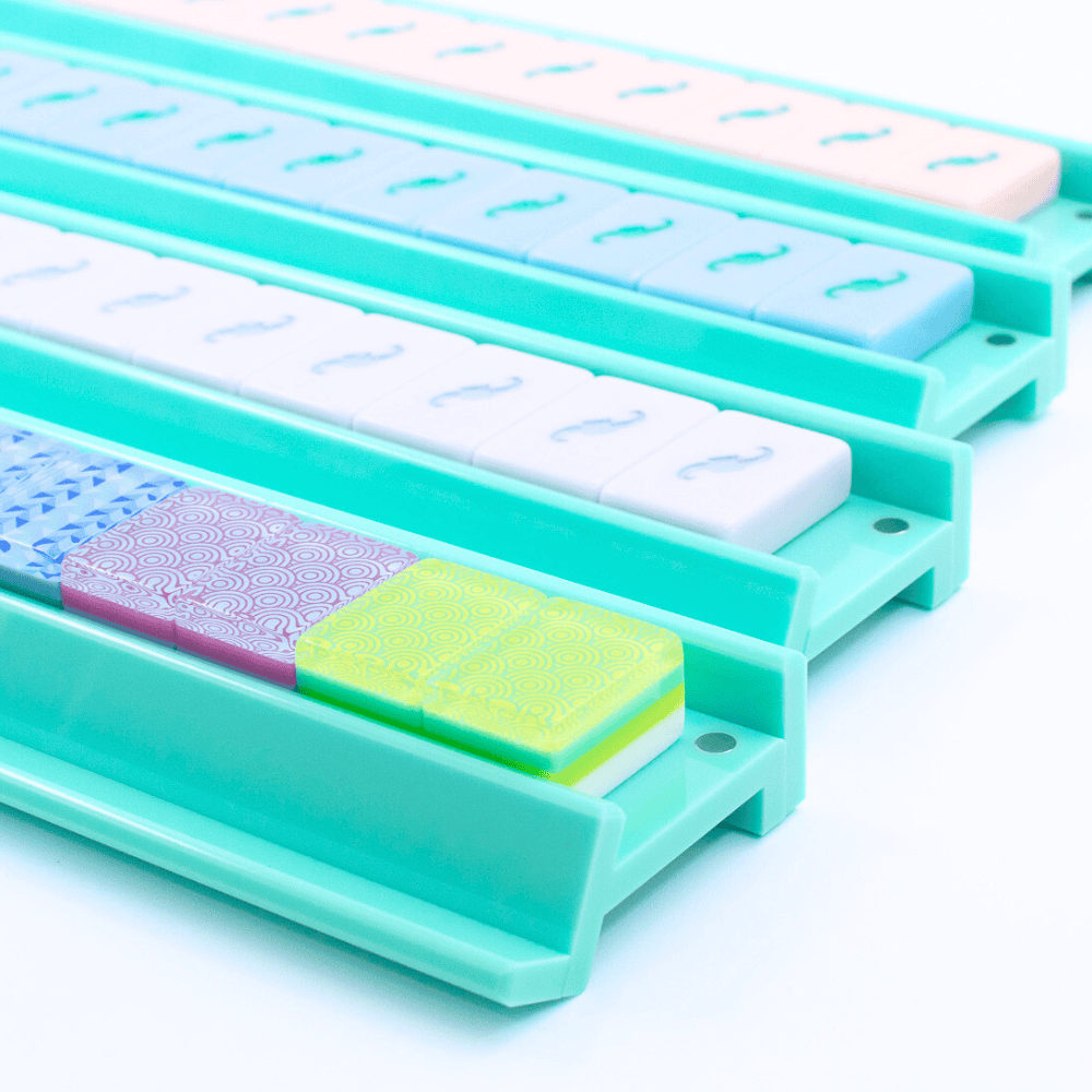 Mahjong Racks Rattan Acrylic Mahjong Racks – Jenn & Co.