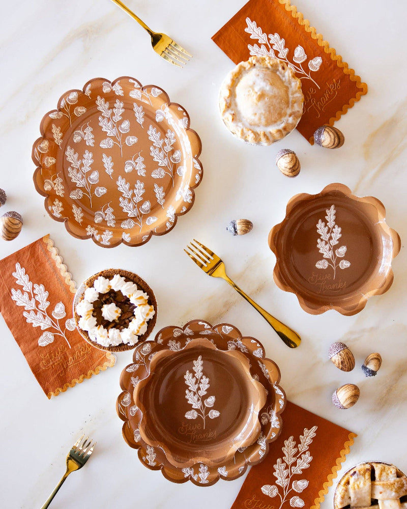 My Mind’s Eye AGT1239 - Acorns Give Thanks Dinner Napkin