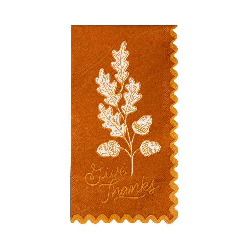 My Mind’s Eye AGT1239 - Acorns Give Thanks Dinner Napkin