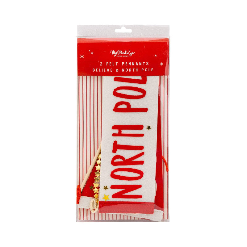 My Mind’s Eye BEC1214 - Believe Felt Pennant Set