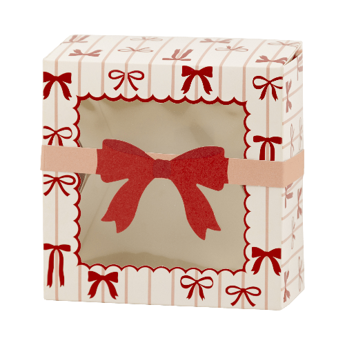 My Mind’s Eye BOW1112 - Red and Pink Bows Cookie Box