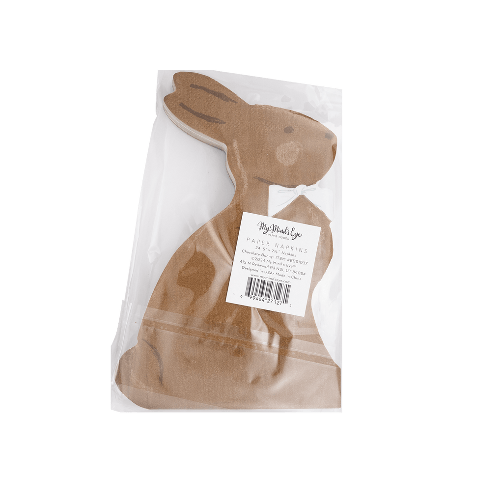 My Mind’s Eye Chocolate Bunny Napkin