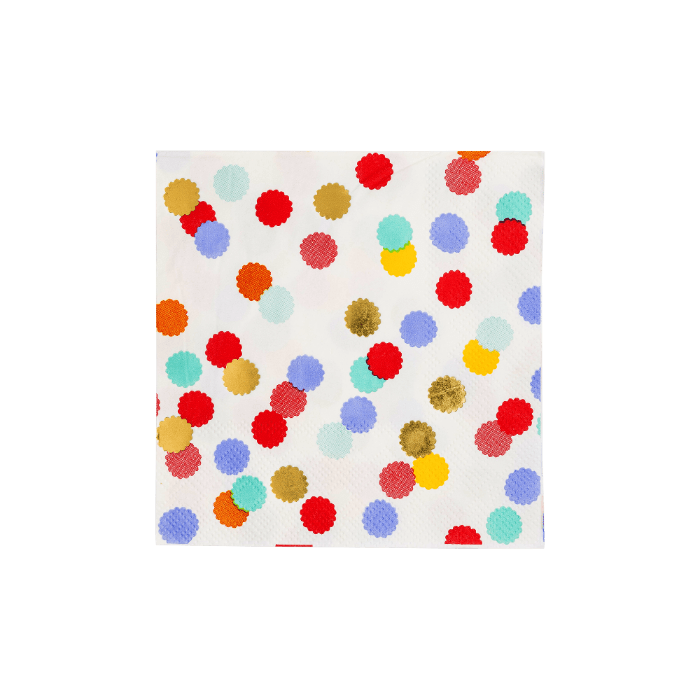 My Mind’s Eye Confetti Paper Cocktail Napkin