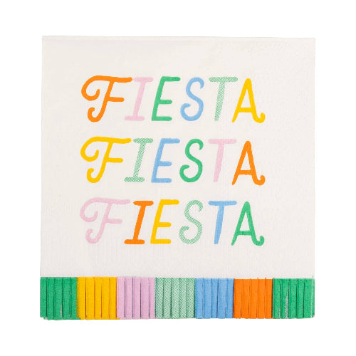 My Mind’s Eye FST1136 - Fiesta Fringed Cocktail Napkin