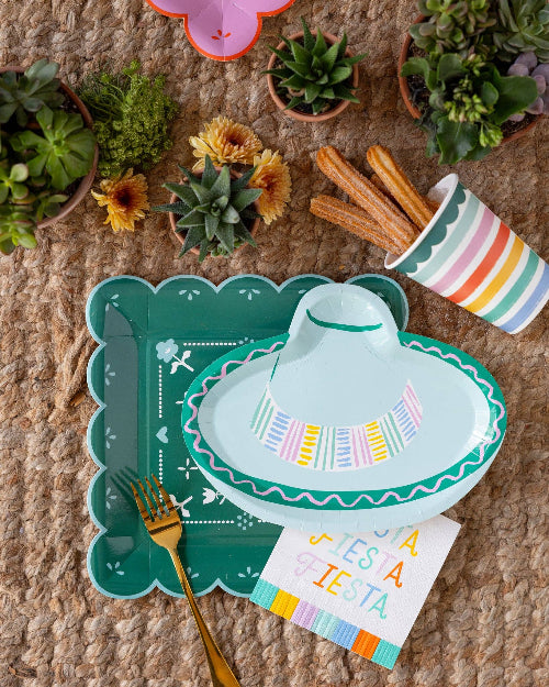 My Mind’s Eye FST1136 - Fiesta Fringed Cocktail Napkin