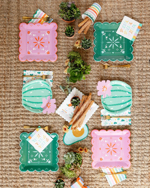 My Mind’s Eye FST1138 - Fiesta Striped Cocktail Napkin