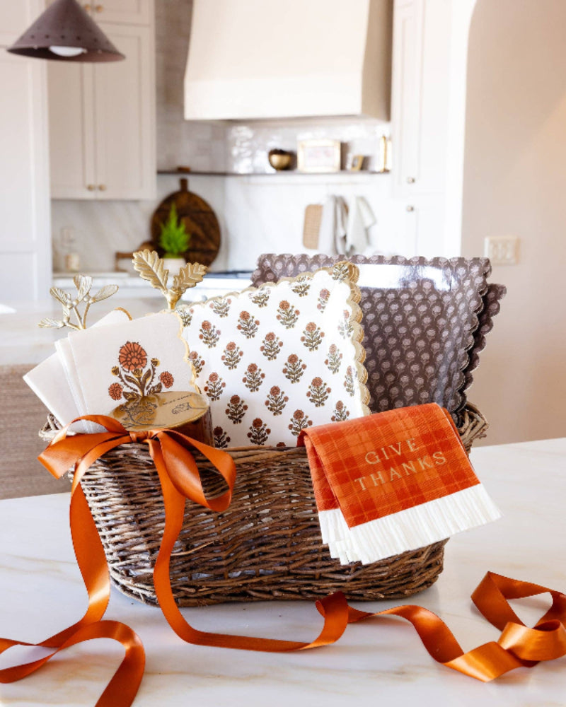 My Mind’s Eye GVT1238 - Give Thanks Floral Cocktail Napkin