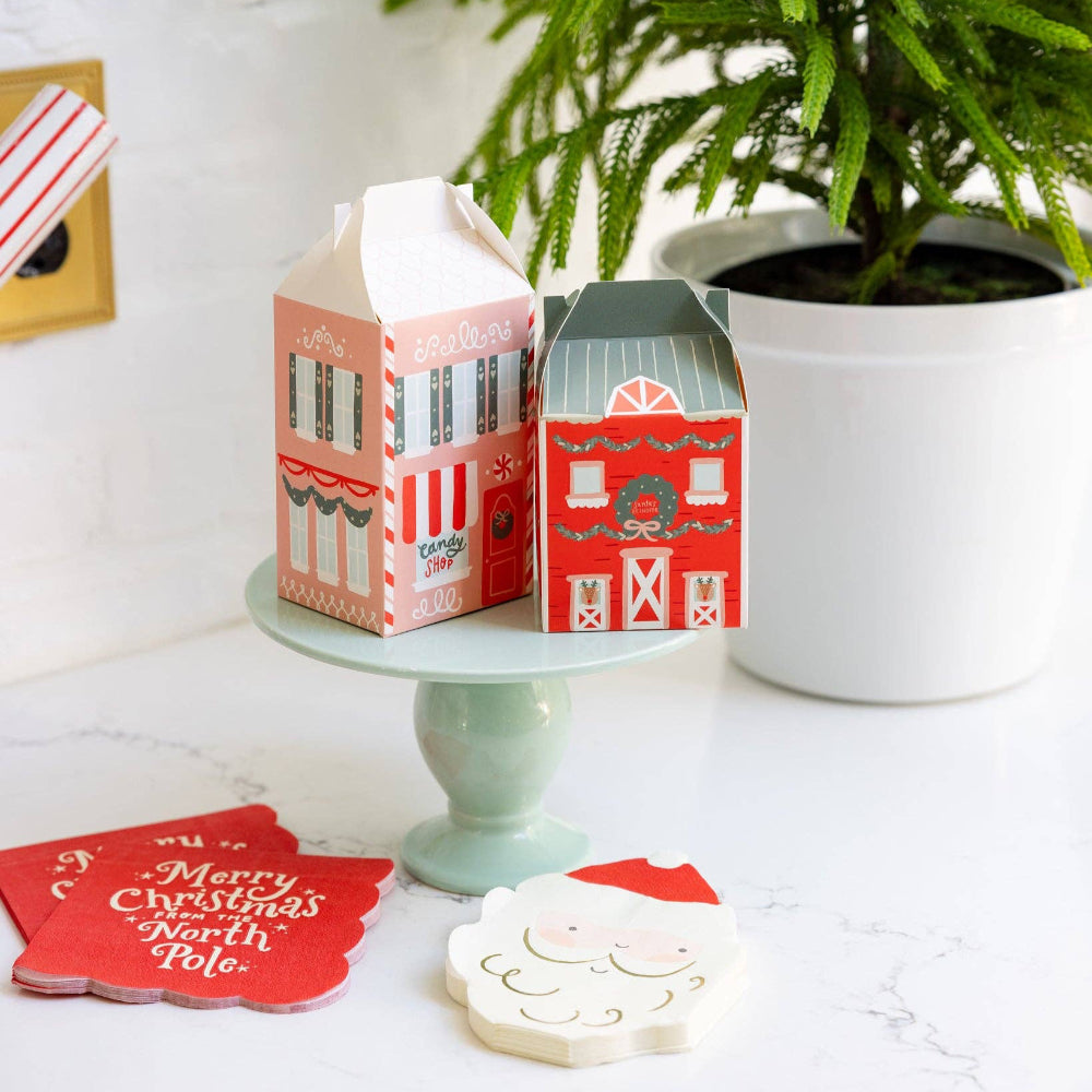 My Mind’s Eye NPL1239 - Santa Shaped Dinner Napkin