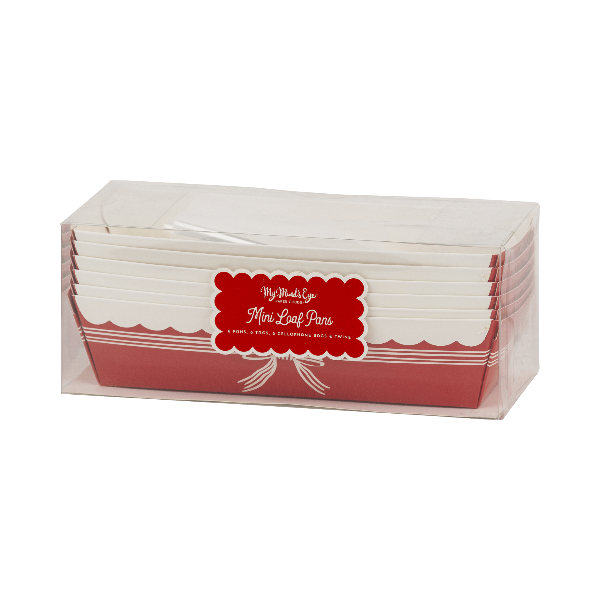 My Mind’s Eye PLLP120 - Red Bow Loaf Pan Set