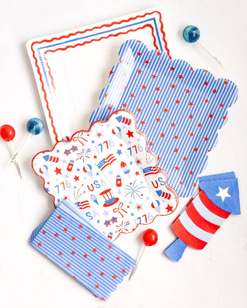 Ric Rac Border Plate - 11