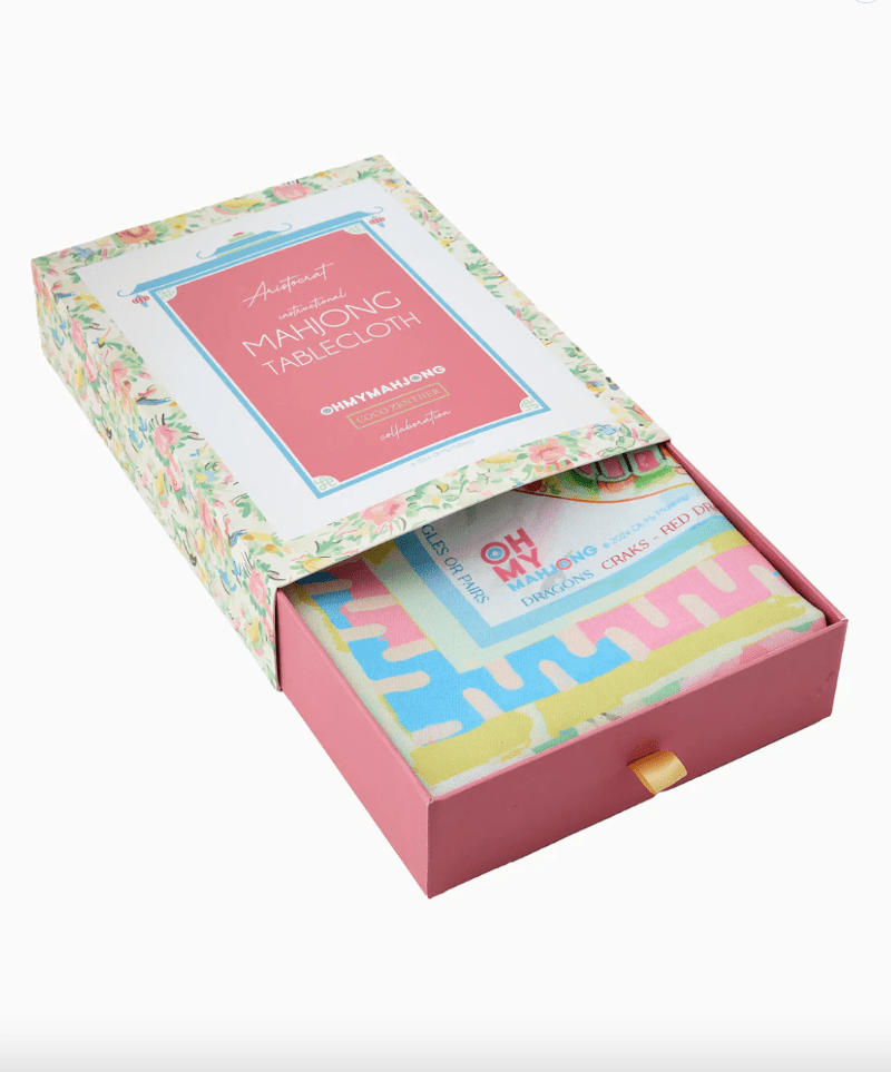 Oh My Mahjong Aristocrat Mahjong Tablecloth