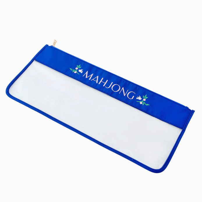 Oh My Mahjong Blue Clear Mahjong Tile Bag (Choose Style)