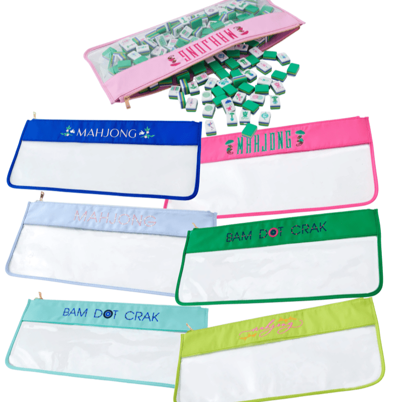 Oh My Mahjong Clear Mahjong Tile Bag (Choose Style)