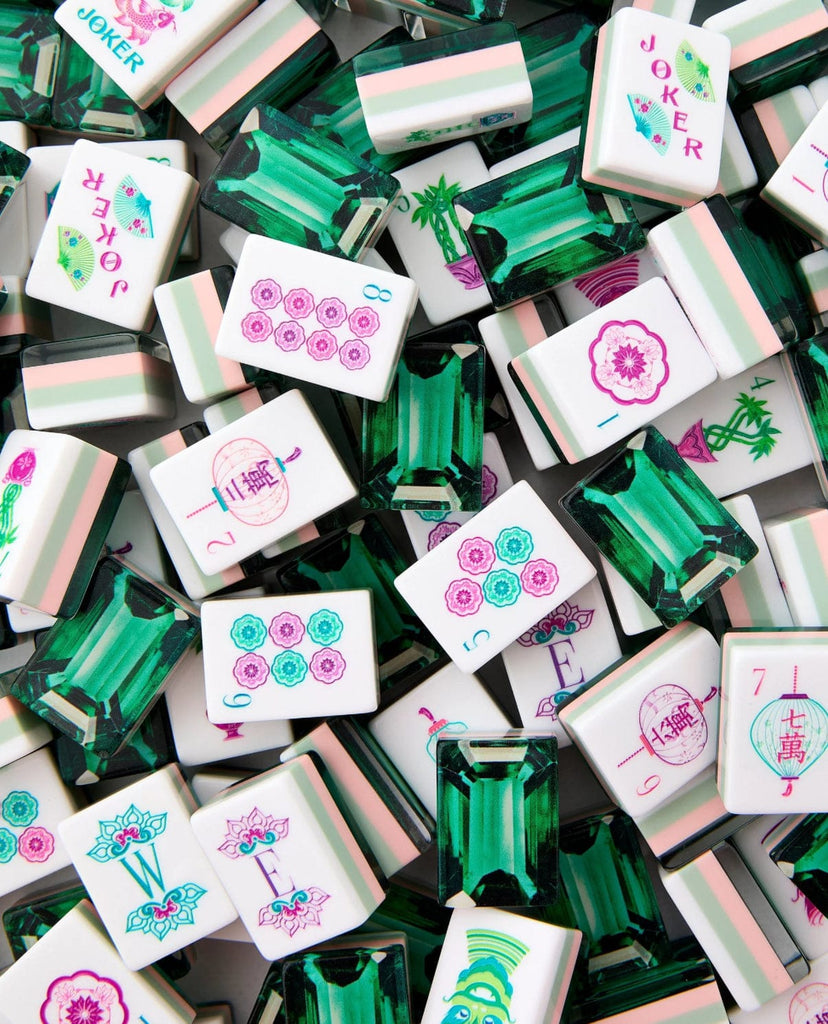 Oh My Mahjong Emerald Mahjong Tiles