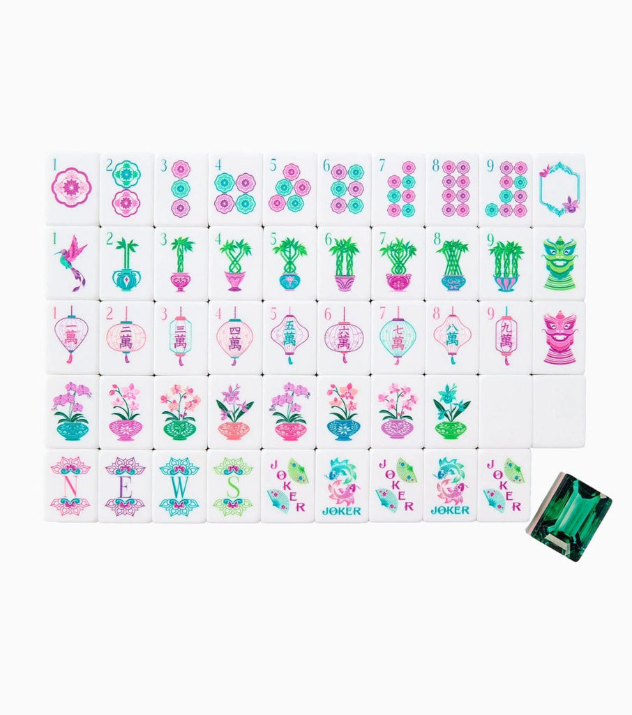 Oh My Mahjong Emerald Mahjong Tiles